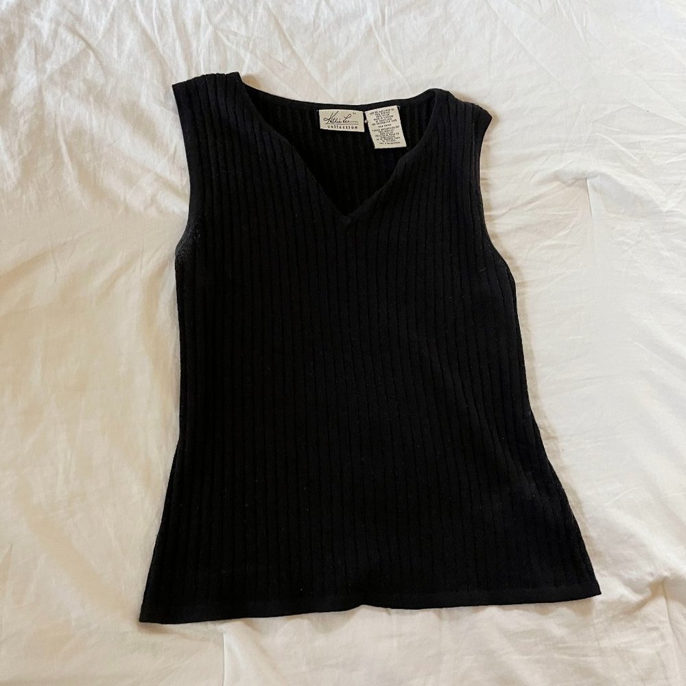 Black Ripped Tank